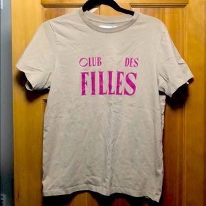 Sold Out NYC Club de Filles shirt
